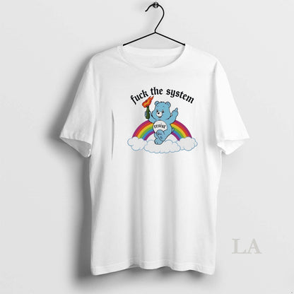 Original Bear Fuck System Resist Rainbow Long Sleeve Trendy Gift