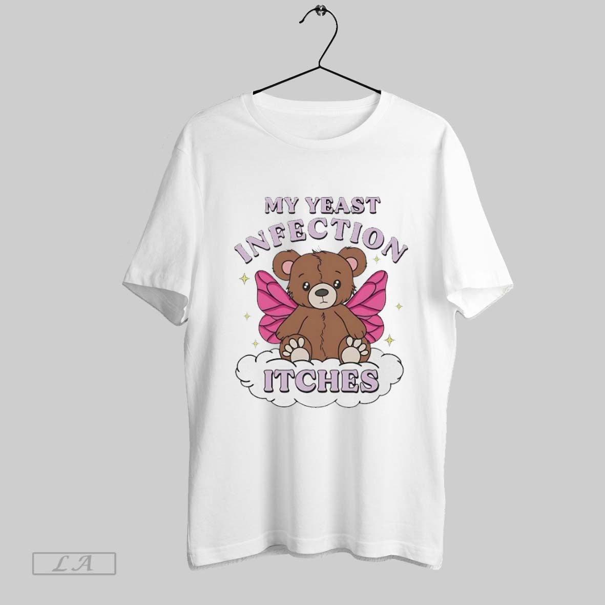 Original Bear My Yeast Infection Itches Sweatshirt Authentic Style