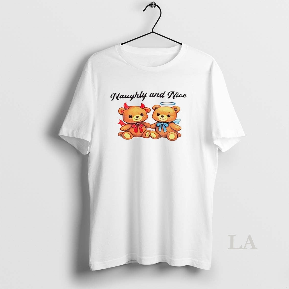 Original Bear Naughty And Nice Tee Vintage Fashion