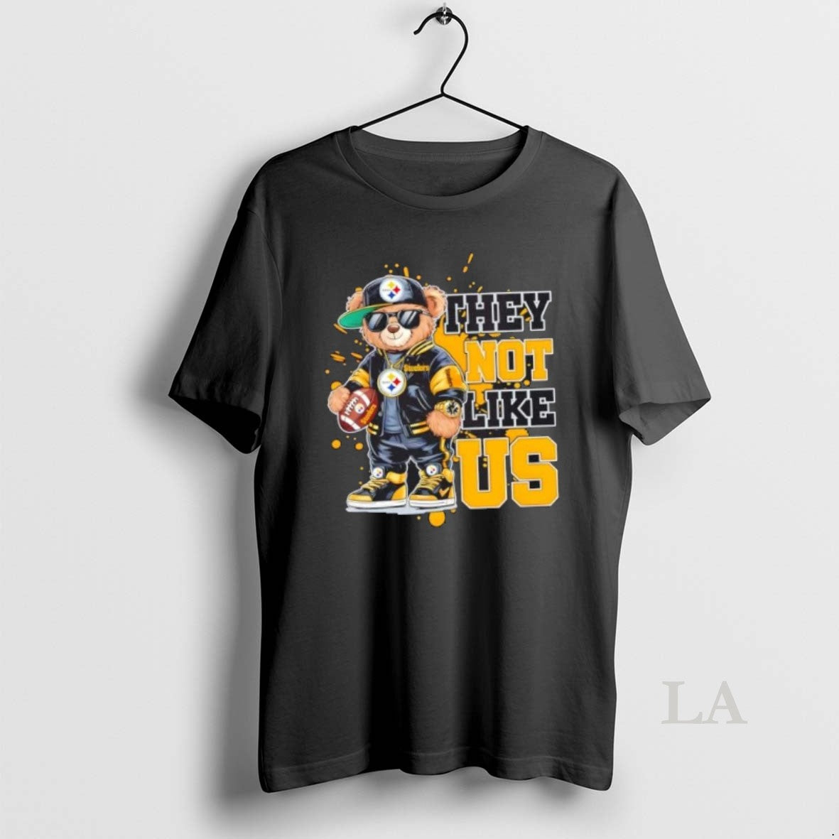 Original Bears Hip Hop Pittsburgh Steelers They Not Like Us Tank Top