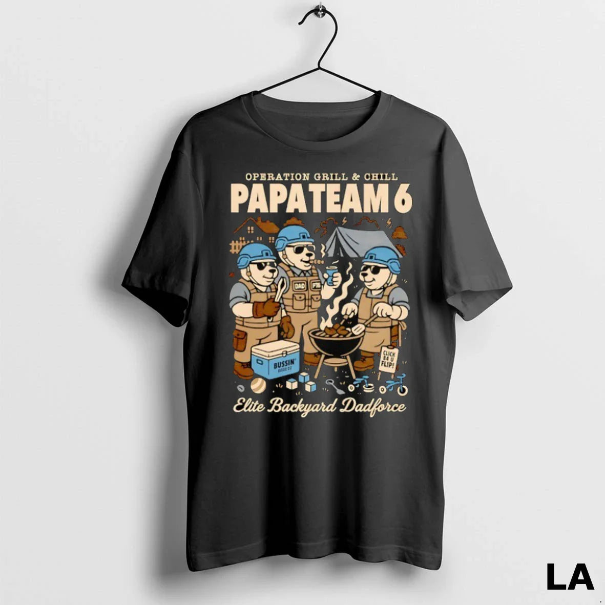 Original Bears Smoking Operation Grill And Chill Papa Team 6 Elite