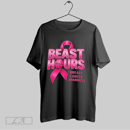 Original Beast Hours Breast Cancer Awareness Tee Retro Collection