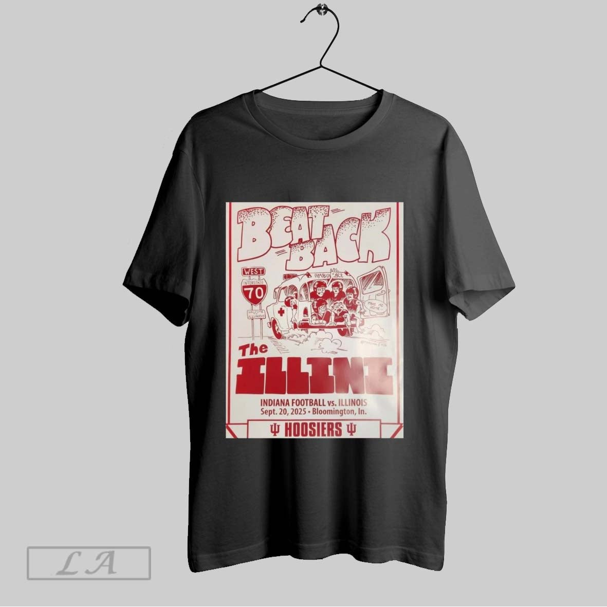 Original Beat Back Indiana Hoosiers Vs Illinois Fighting Illini