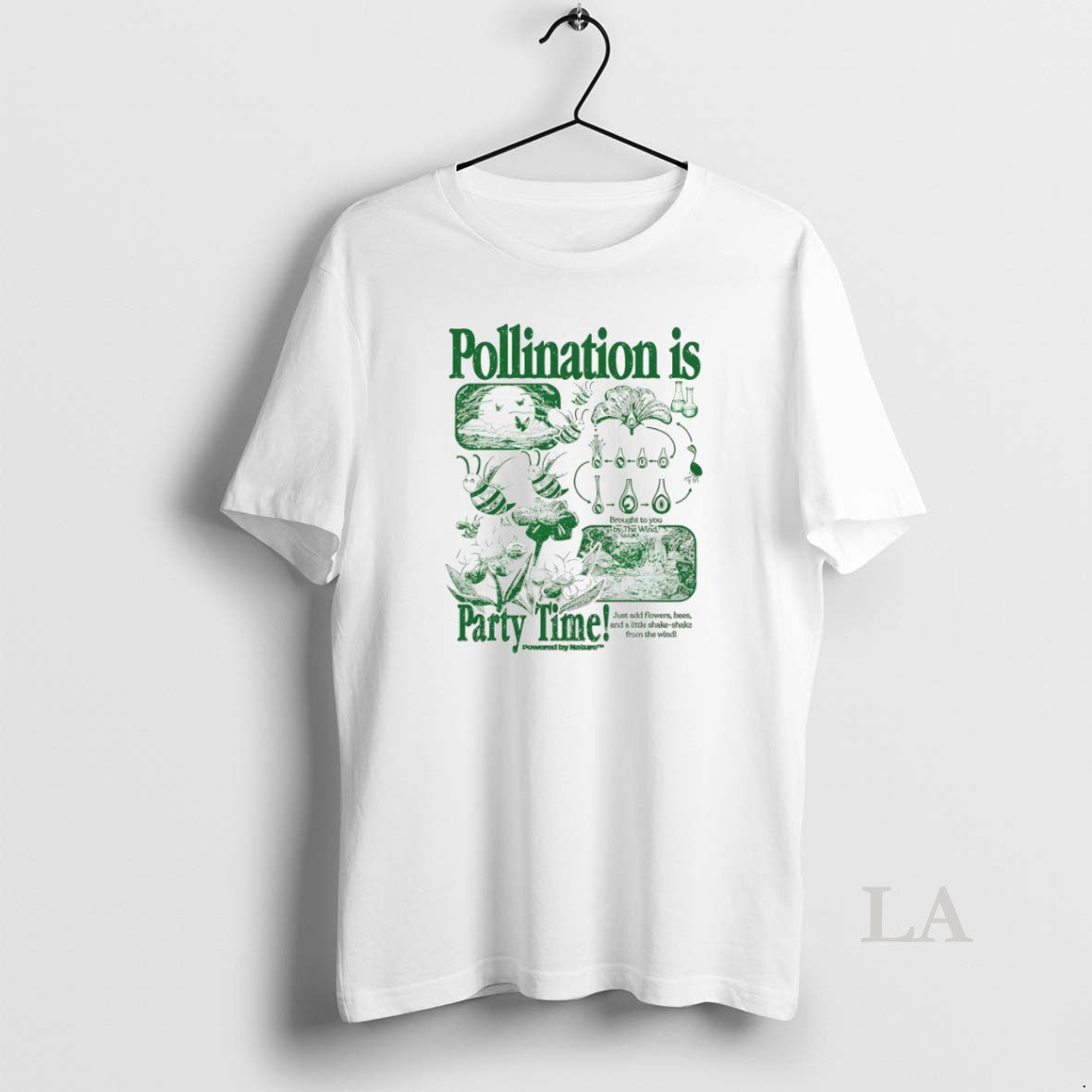 Original Bee Pollination Is Party Time Hoodie Designer Look