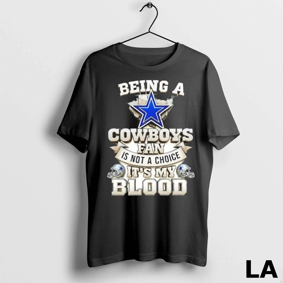 Original Being Dallas Cowboys Is Not Choice Its My Blood Tank Top