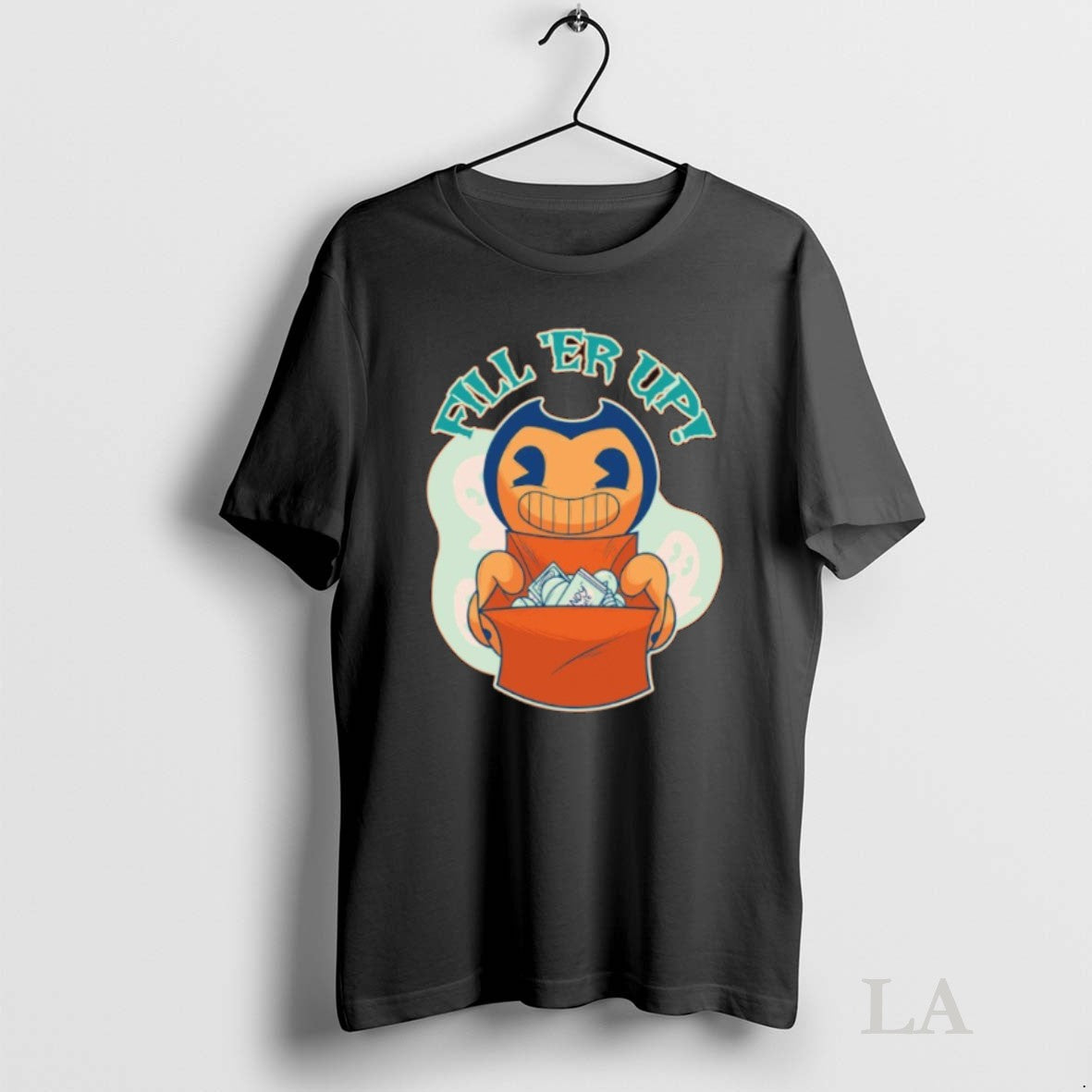 Original Bendy Fill Er Up Halloween Tee Stylish Outfit