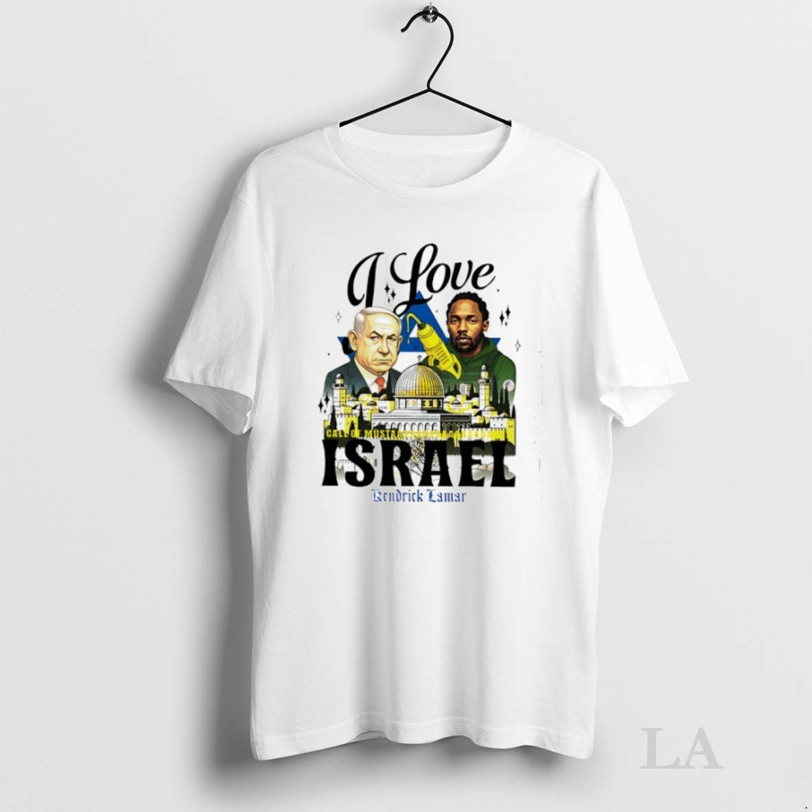 Original Benjamin Netanyahu X Kendrick Lamar I Love Call Mustar