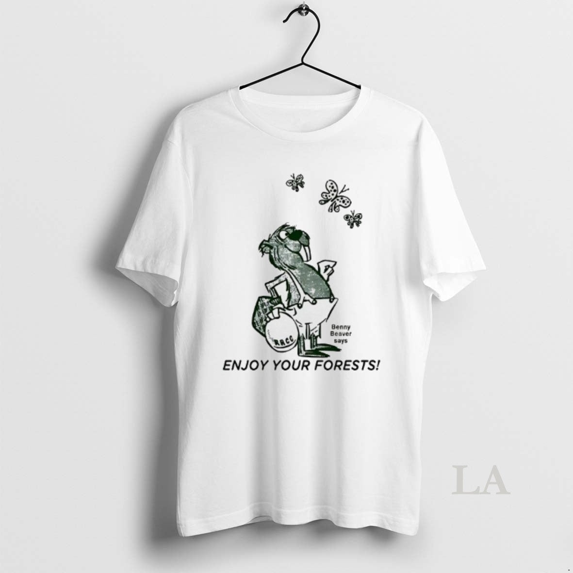 Original Benny Beaver Says Enjoy Your Forests TShirt Unique Design