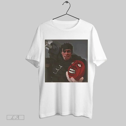 Original Berserk Guts Willem Dafoe TShirt Designer Look