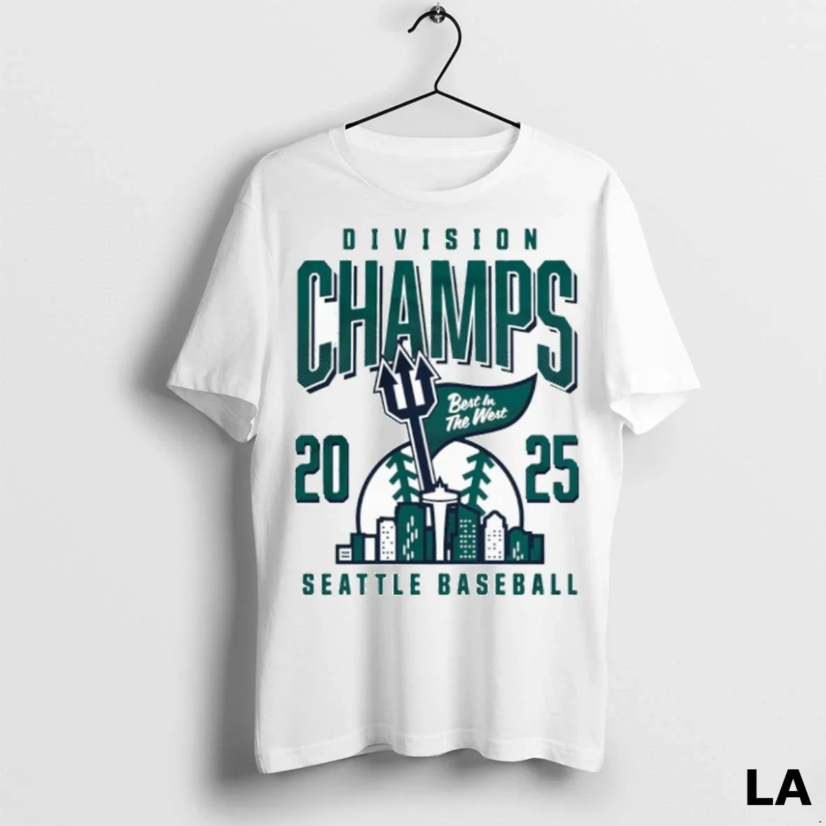 Original Best West Division Champs Seattle Baseball 2025 Long Sleeve