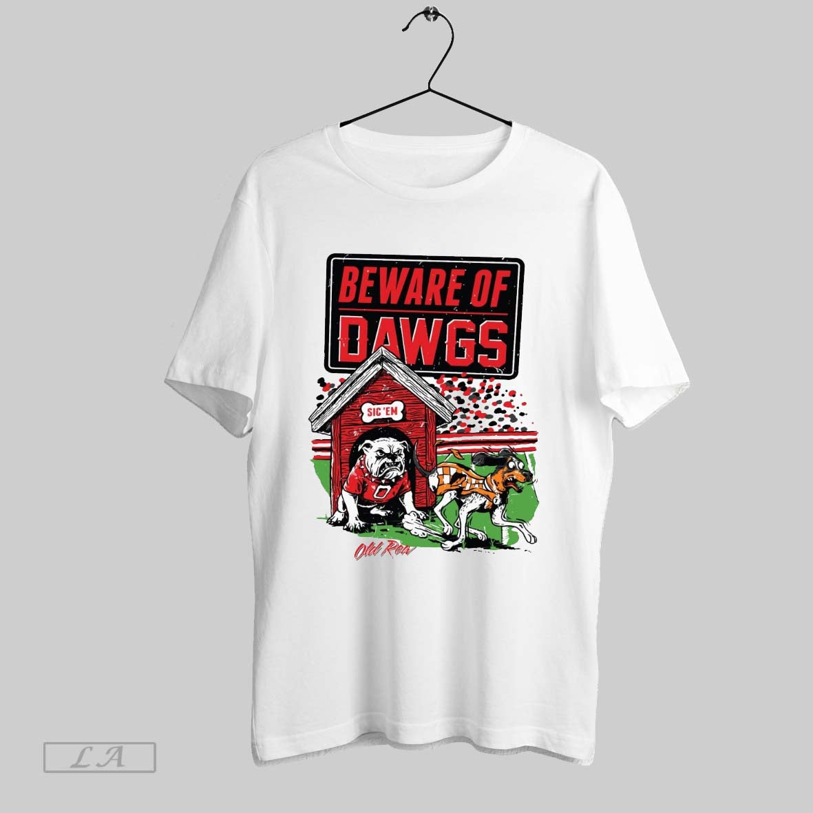 Original Beware Dawgs Sic Em Georgia Bulldogs Defeats Tennessee