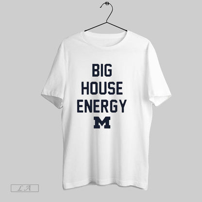 Original Big House Energy Michigan Wolverines Long Sleeve Vintage