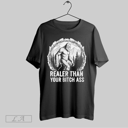 Original Bigfoot Realer Than Your Bitch Ass Tank Top Retro Apparel