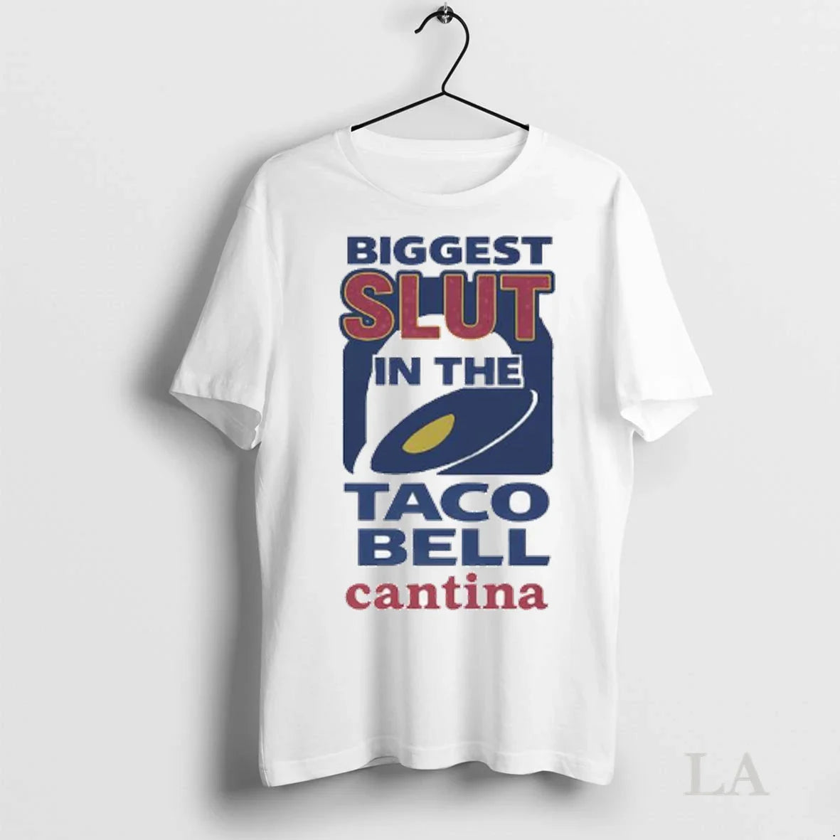 Original Biggest Slut Taco Bell Cantina Logo Ladies Hoodie Unique Art