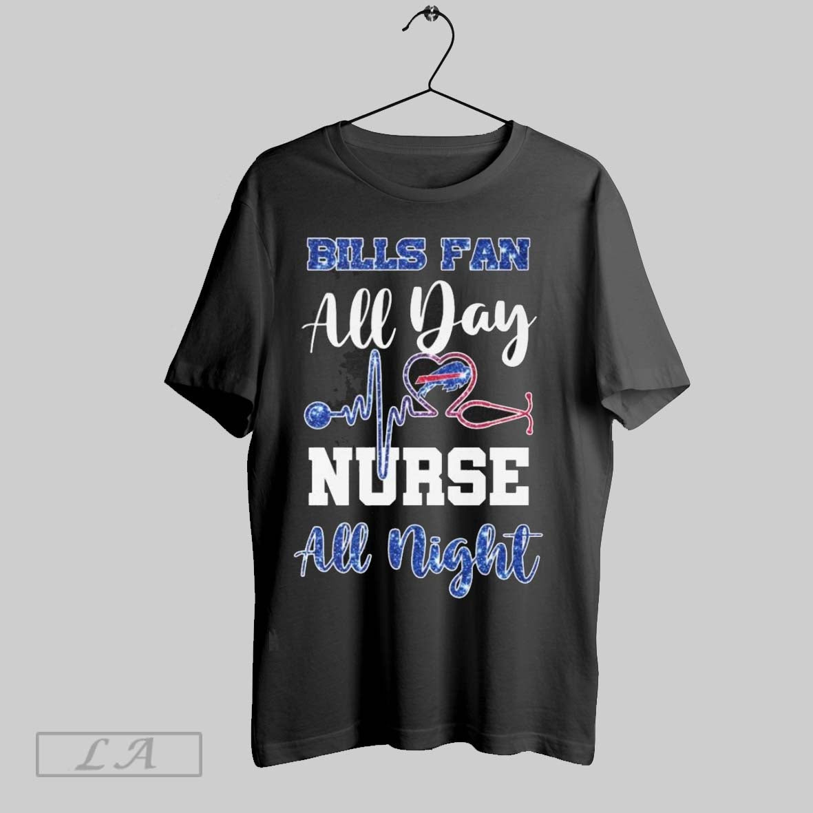 Original Bills All Day Nurse All Night Diamond Tank Top Unique Apparel