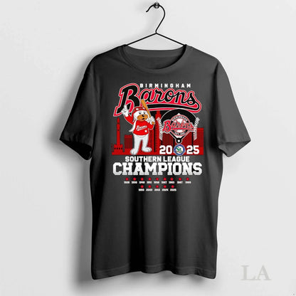 Original Birmingham Barons 2025 Southern League Champions Mascot