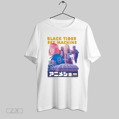 Original Black Tiger Machine Church Montreal Anime Show 2024 Hoodie