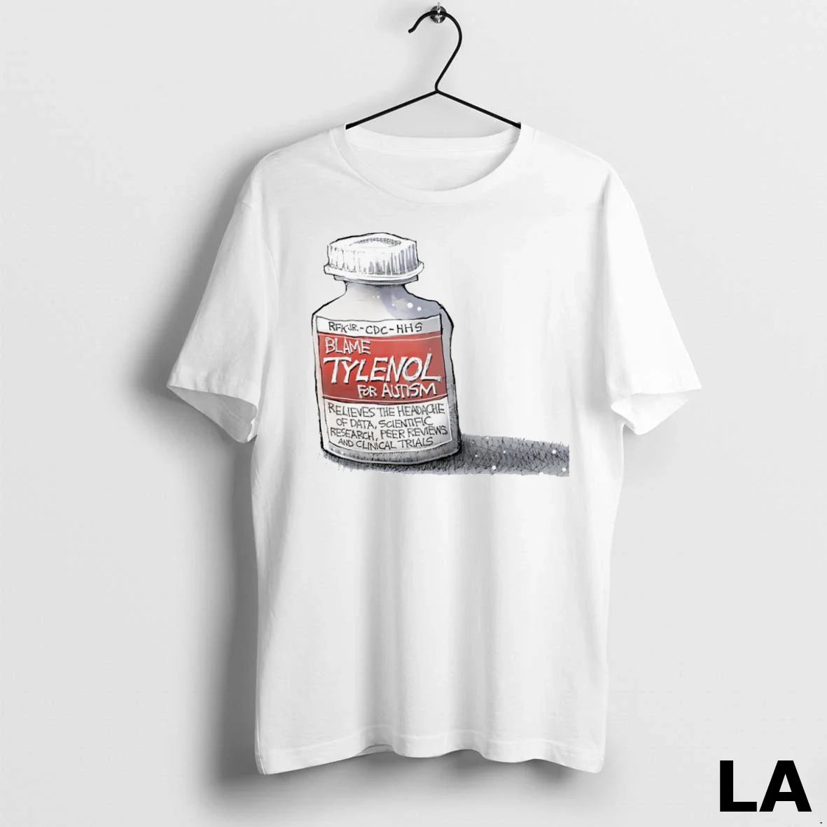 Original Blame Tylenol Autism Long Sleeve Retro Outfit