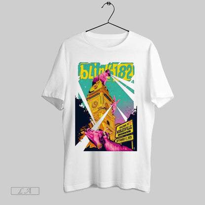 Original Blink 182 9 17 2025 Ruoff Music Center Noblesville Cat