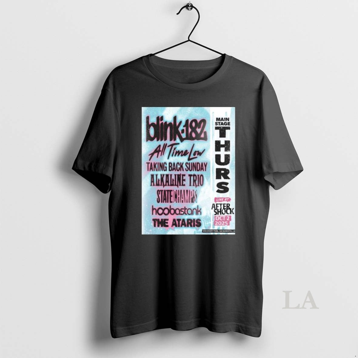 Original Blink 182 Discovery Park Sacramento Ca October 2 2025 Long