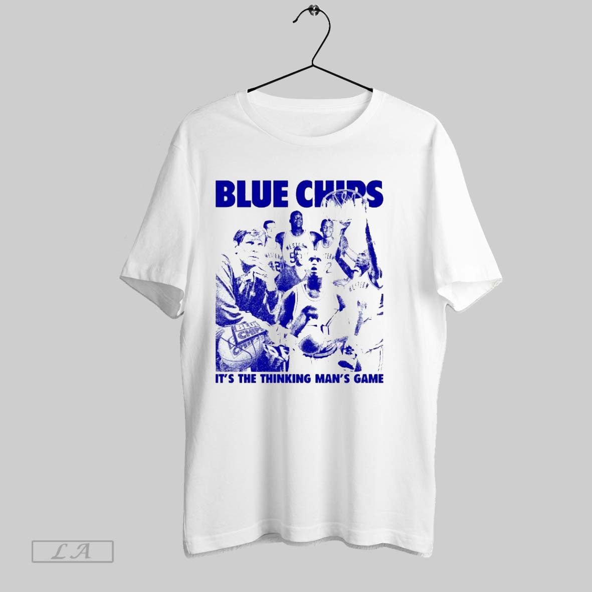 Original Blue Chips Its Thinking Mans Game Tee Premium Gift