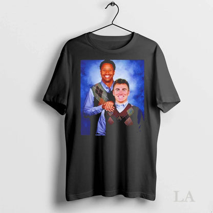Original Bo Nix And Courtland Sutton Step Brothers Long Sleeve Retro