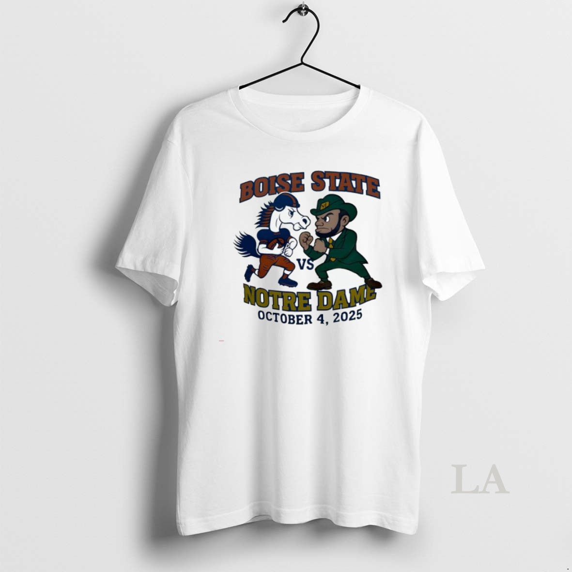 Original Boise State And Notre Dame Scheduled October 4 2025 Mascot