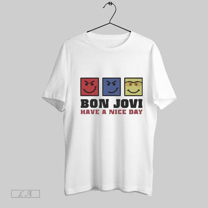 Original Bon Jovi Have Nice Day Long Sleeve Unique Fashion