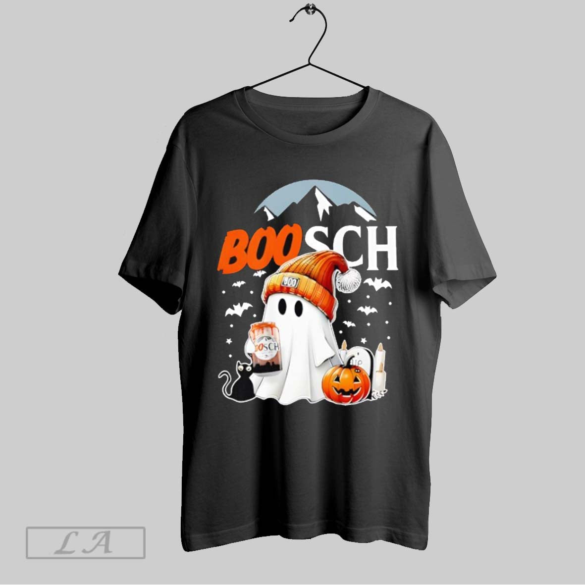 Original Boo Sch Ghost Halloween Beer Drinking Spooky Tank Top Unique