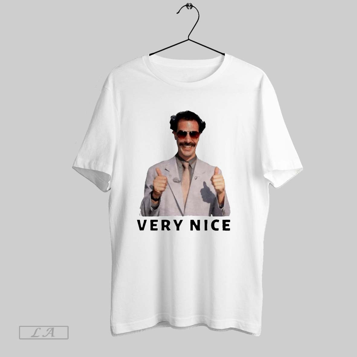 Original Borat Very Nice Satirical Comedy Meme Tee Vintage Collection