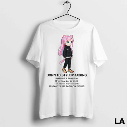 Original Born To Stylemaxxing World Is Runaway Wear Em All 1929 Anime