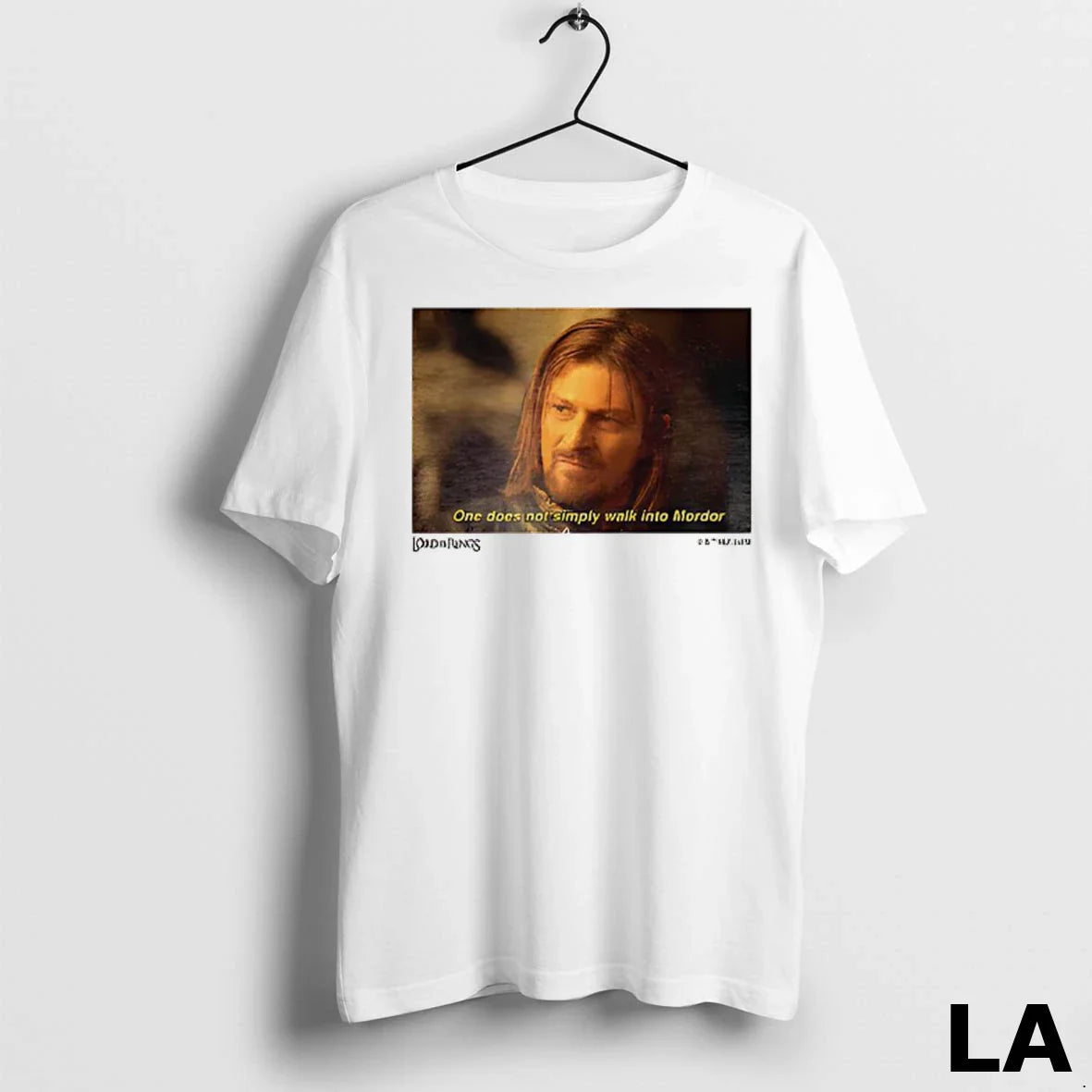 Original Boromeme Lord Rings One Does Not Simply Walk Into Mordor