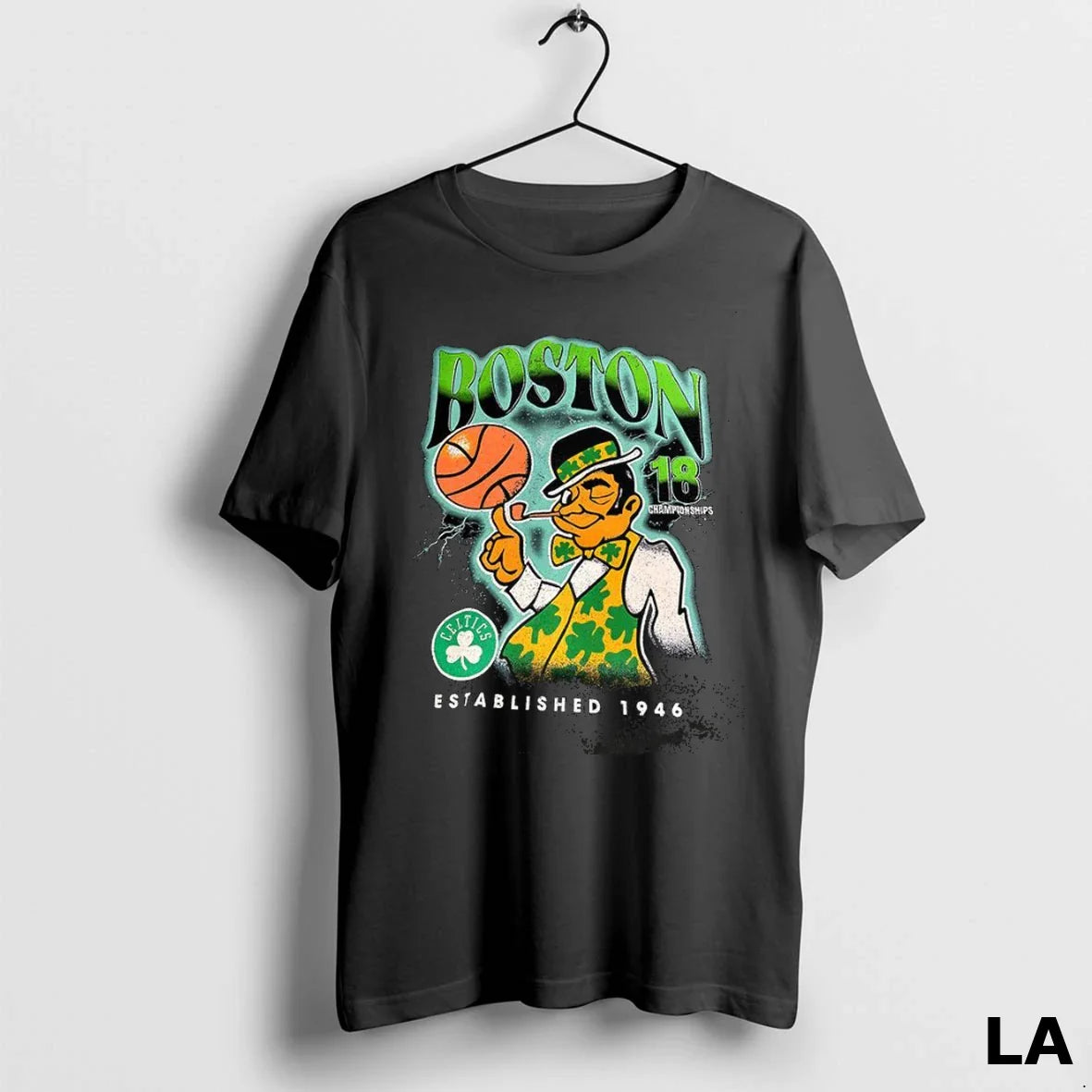 Original Boston Celtics Established 1946 Championships TShirt Premium