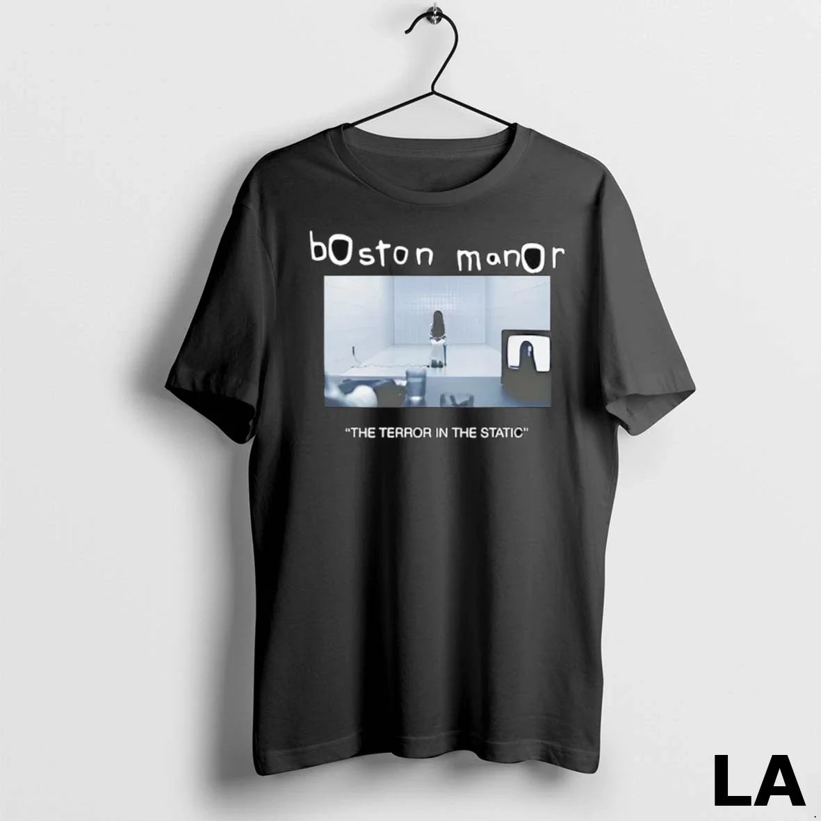 Original Boston Manor Terror Static Ladies Hoodie Premium Look