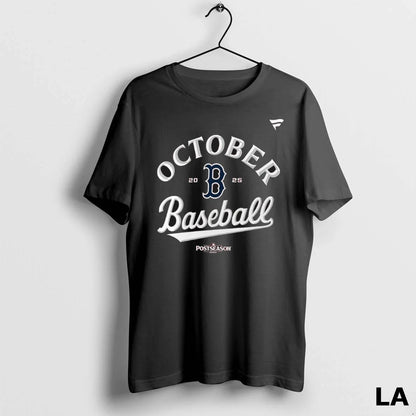 Original Boston Red Sox 2025 Mlb Postseason Locker Room Long Sleeve
