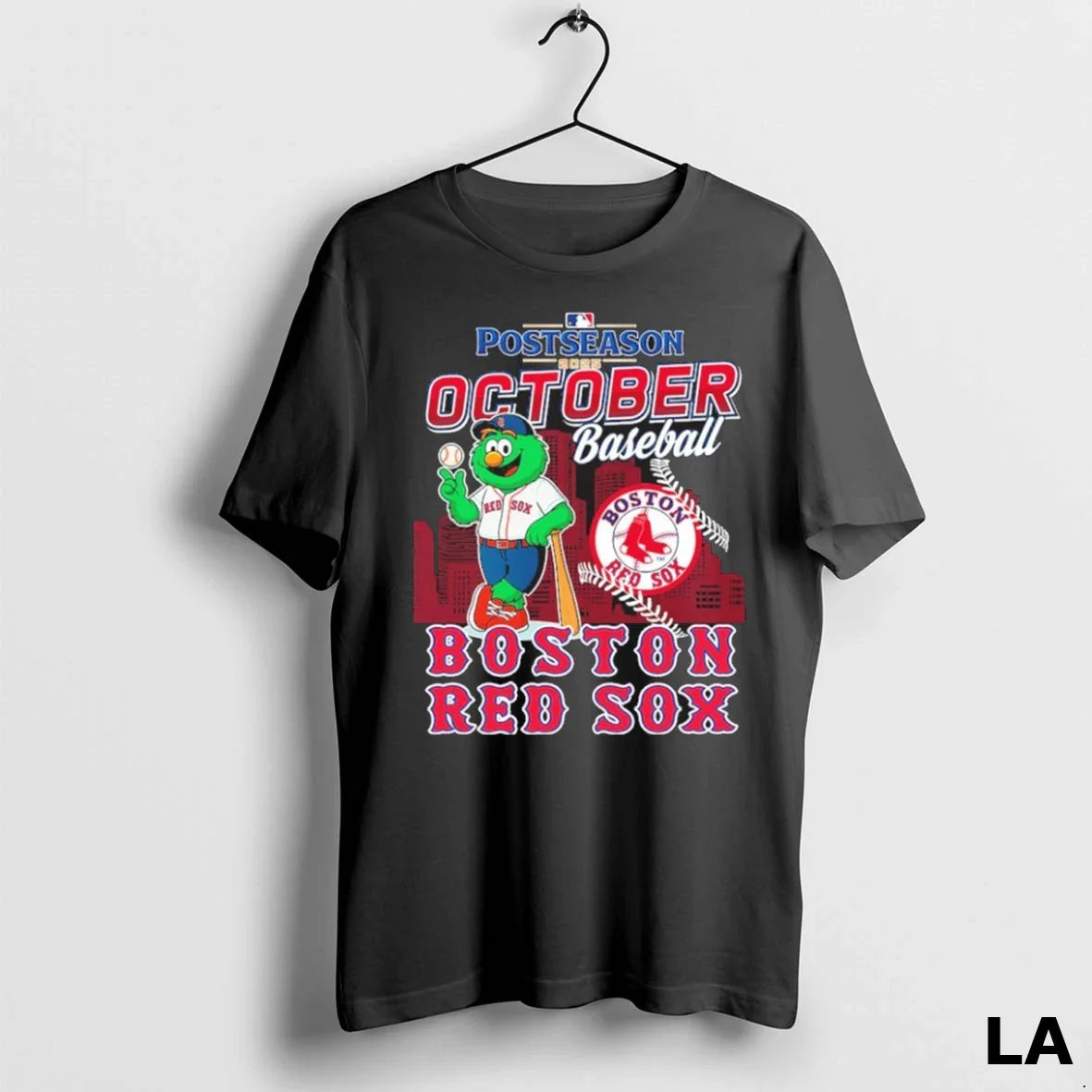 Original Boston Red Sox Mascot 2025 October Baseball Long Sleeve