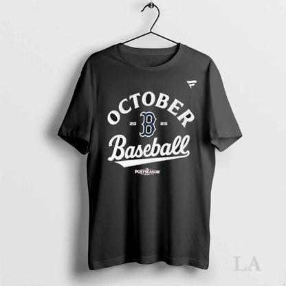 Original Boston Red Sox October Baseball Al Wild Card Winner TShirt