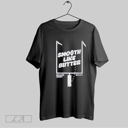 Original Brandon Aubrey Smooth Like Butter TShirt Retro Design