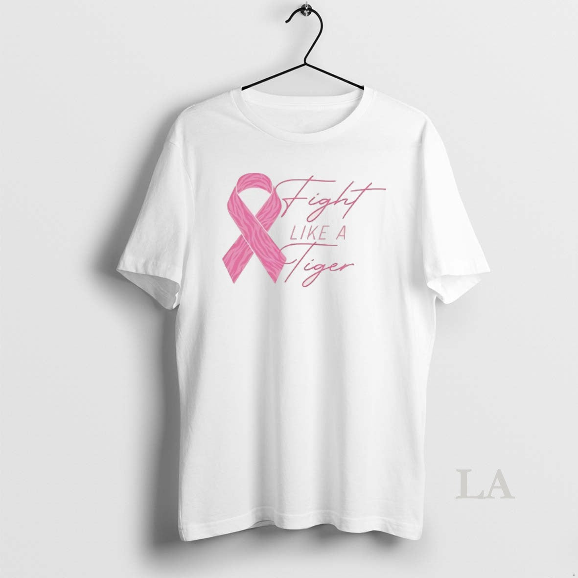 Original Breast Cancer Awareness Month Lsu Fight Like Tiger Ribbon
