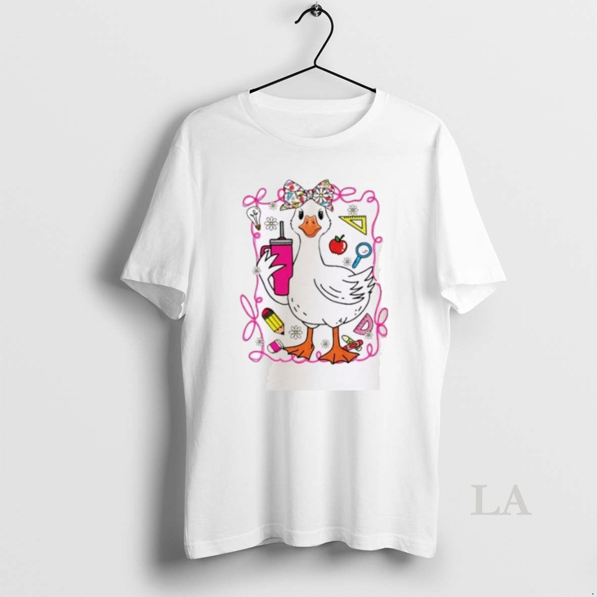 Original Brooke And Bear Back To School Goose Tank Top Elegant Apparel