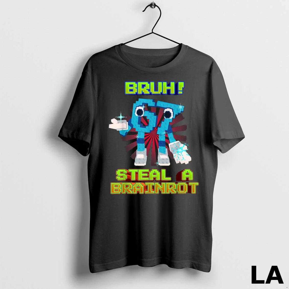 Original Bruh 67 Six Seven 6 7 Brainrot Meme Hoodie Trendy Outfit
