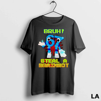 Original Bruh 67 Six Seven 6 7 Brainrot TShirt Premium Look