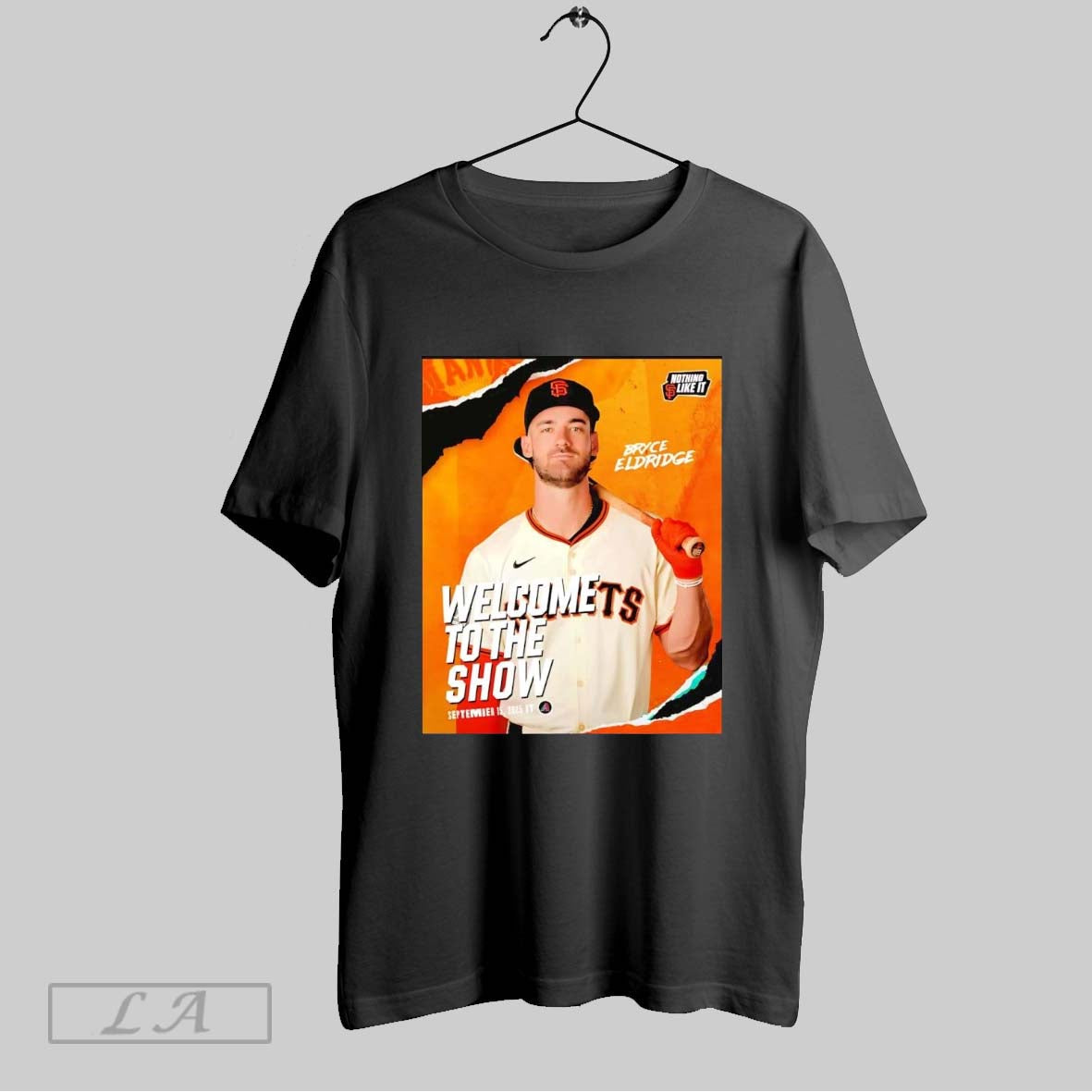 Original Bryce Eldridge Welcome To Show Sf Giants TShirt Elegant
