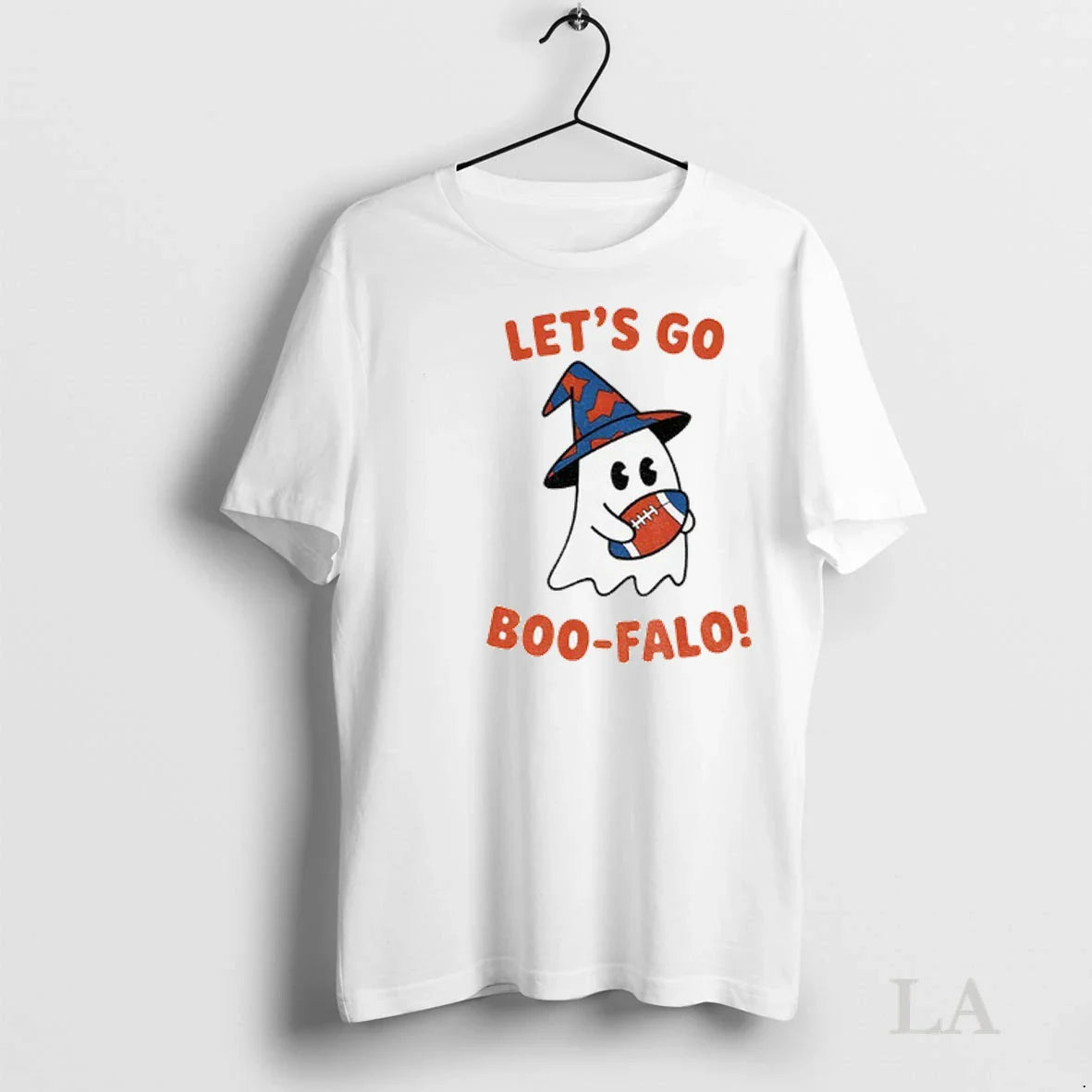 Original Buffalo Bills Halloween Spooky Season Ghost Lets Go Boo Falo