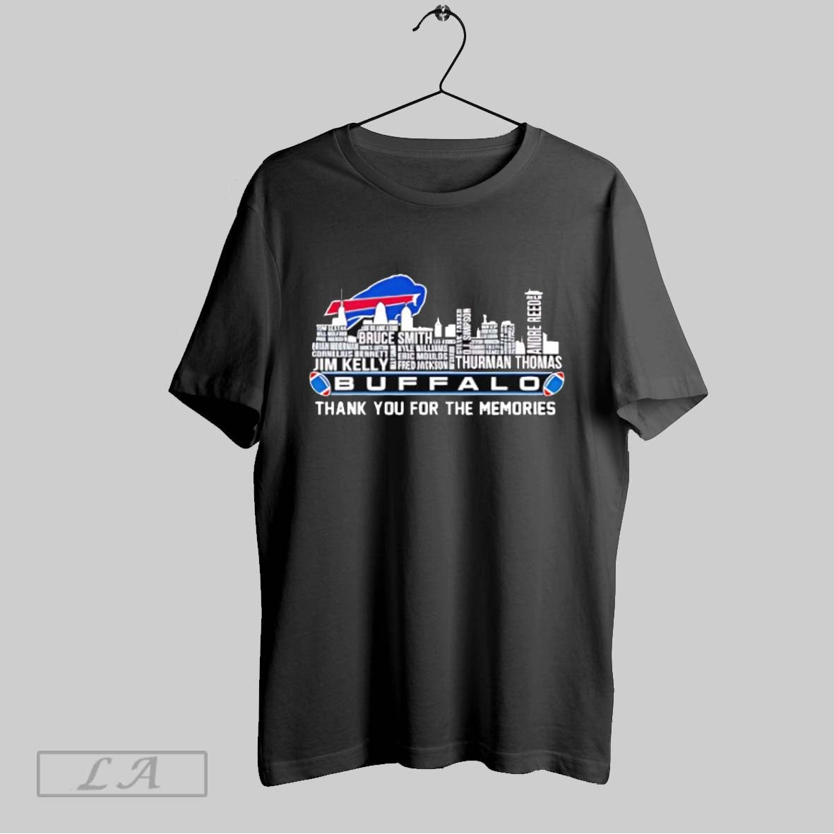 Original Buffalo Bills Names Team Thank You Memories Hoodie Trendy