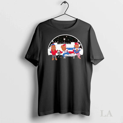 Original Buffalo Bills Triple Team Tank Top Vintage Look