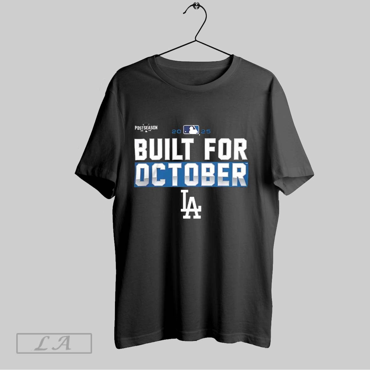 Original Built October Los Angeles Dodgers 2025 Mlb Postseason V Neck