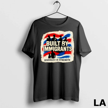 Original Built Immigrants Diversity Is Strength Ornaments Sweatshirt