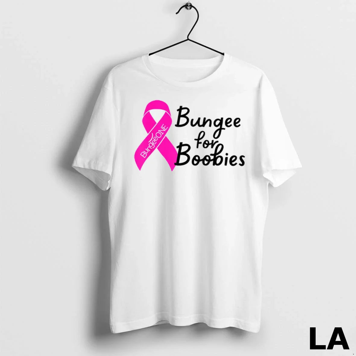 Original Bungee Breast Cancer Awareness TShirt Designer Art