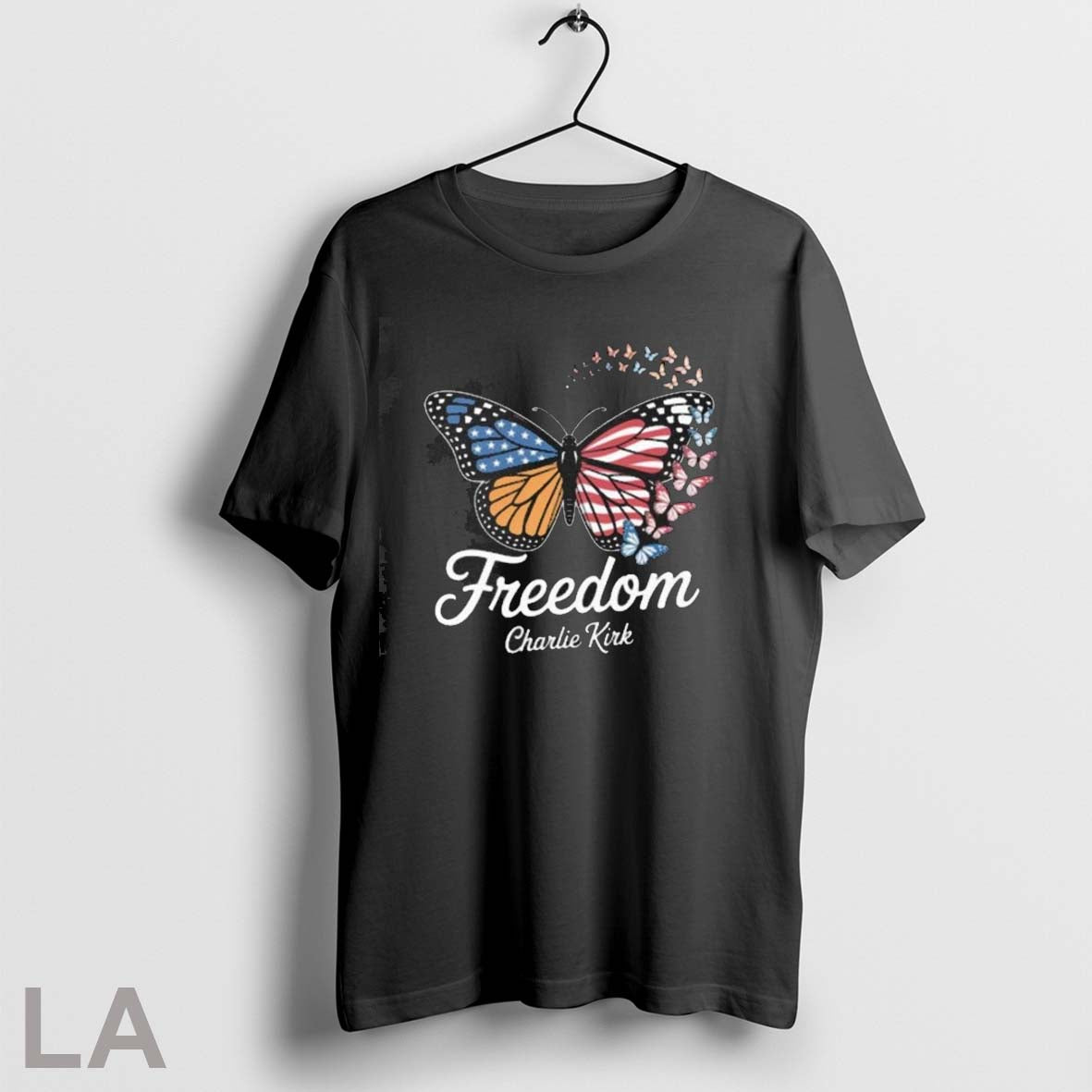 Original Butterfly Freedom Charlie Kirk Tank Top Elegant Fashion